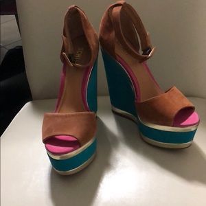 Schutz Women’s Wedge Sandals